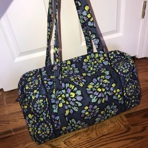 NEW Blue Vera Bradley Small Duffle